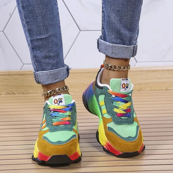 🔥LAST DAY 50%OFF🔥 2023 New Orthopedic Shoes | Rainbow Sneakers