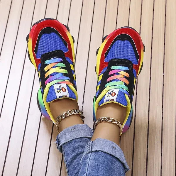 🔥LAST DAY 50%OFF🔥 2023 New Orthopedic Shoes | Rainbow Sneakers