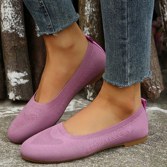 🔥Last Day Promotion 50% OFF - Women's Woven Breathable Flat Orthopaedic Shoes