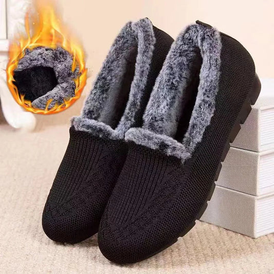 🔥Last Day 50% OFF -Shoes Keep Warm This Winter: Women's Faux Fur Lined Shoes-Buy 2 Free Shipping