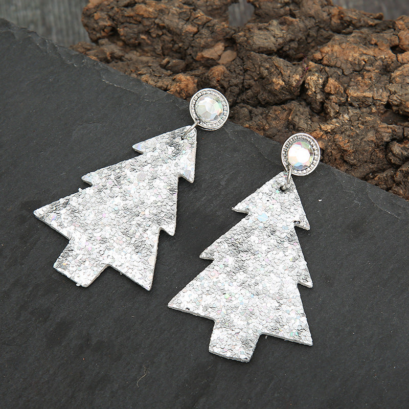 Fashion Statement Christmas Tree Earrings