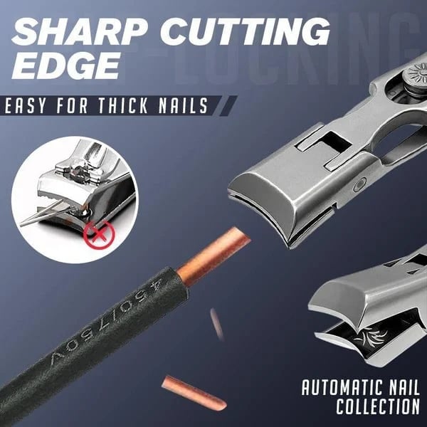 (🔥HOT SALE NOW 49% OFF) - Ultra Sharp Stainless Steel Nail Clippers