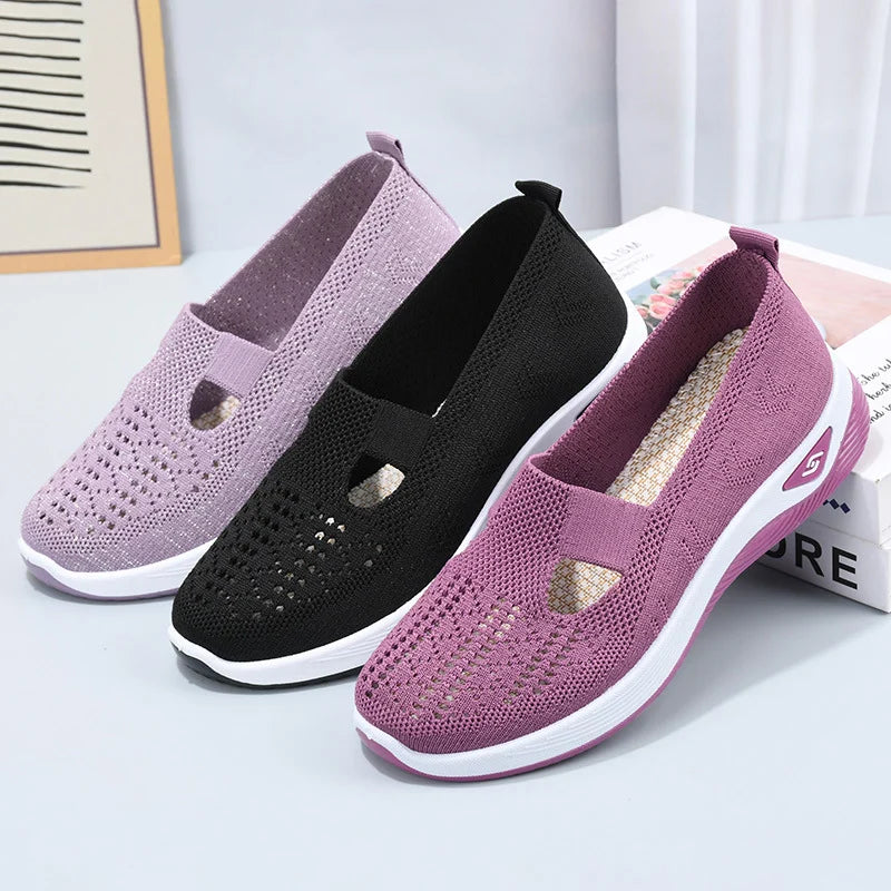 🔥Last Day 49% OFF -Women's Woven Breathable Soft Sole Shoes