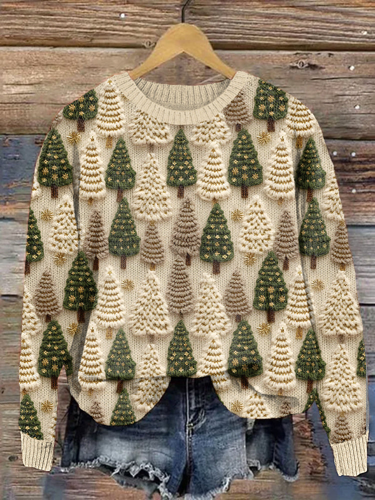 Christmas tree Cozy knit Sweater