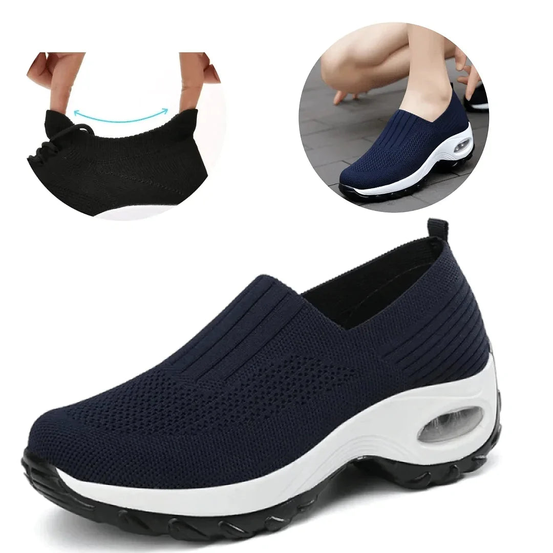 🔥Last Day 49% OFF-Air GO-WALK Comfy Women's Orthopedic Platform Sneakers