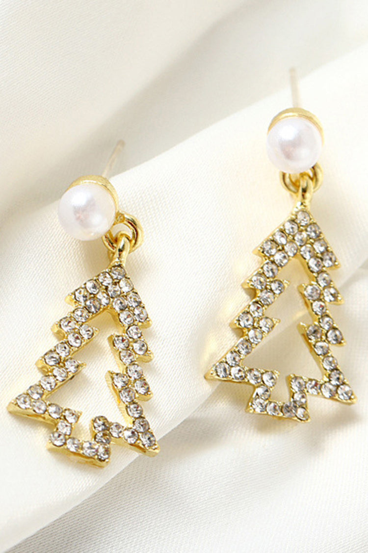 Fashion Simple Personality Christmas Tree Earrings