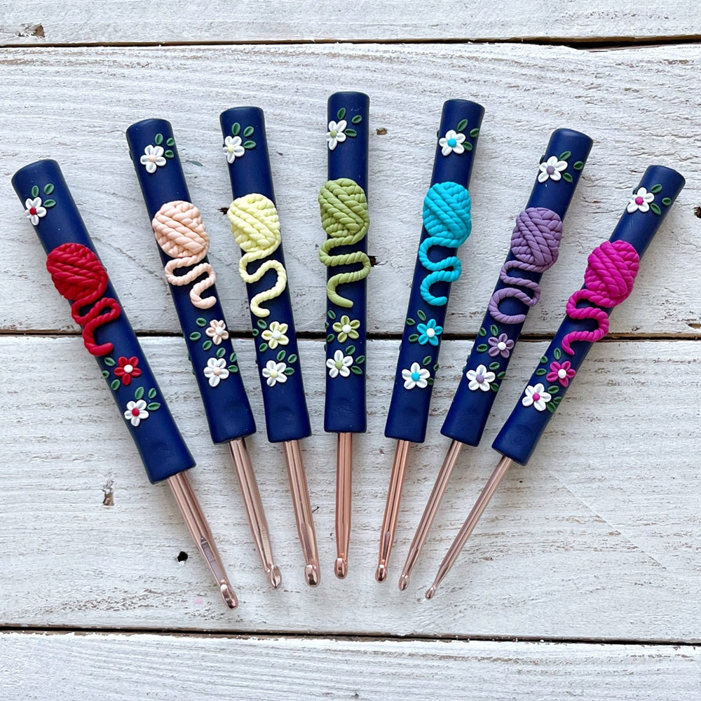 Rainbow gnome crochet hook-Set of 7(SAVE 39%)